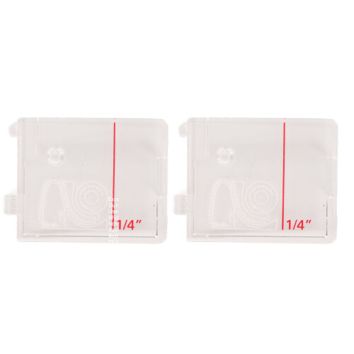 2Pcs Bobbin Cover Plate for Heavy Duty Transparent ABS High Accuracy Sewing