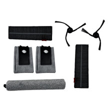 7PCS for UWant U300/U300 Max Vacuum Cleaner Parts Side Brush Hepa Filter Roller Mop Dust Bags