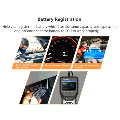 HUMZOR H100 OBD2 Car Diagnostics for  Diagnostics Scanner EPB Reset Battery Reset Oil Reset Scanner