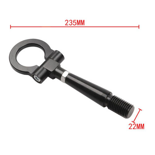Car Front Rear Bumper Tow Hook Folding Screw  Tow Hook for  Lancer