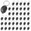 Keychain LED Flashlight Badge Lights LED Nurse Keychain Light Badge Reel with White  Flashlight 1