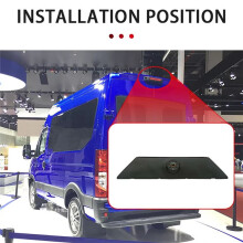 AHD 1080P Car Brake Light Rear View Reverse Camera for Daily 4 Gen 2011-2014 Waterproof Parking Backup Camera