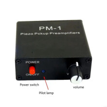 Musical Instruments Guitar Violin Ukulele Mandolin Chip Piezoelectric Ceramic Chip Pickup Preamplifier Type C DC5V