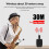 Wireless Saxophone Microphone System, Clip  Instrument Microphone for Saxophones 1 Microphone 5