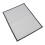 Fireproof Silicone Fiberglass Square Fire Pit Mat 60x53cm Gray 13