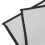 Fireproof Silicone Fiberglass Square Fire Pit Mat 60x53cm Gray 14