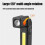 LED Work Light Rechargeable Cob Lamp Rotatable Automotive Work Light Waterproof LED Flashlight Magnet Lamp for Home 4