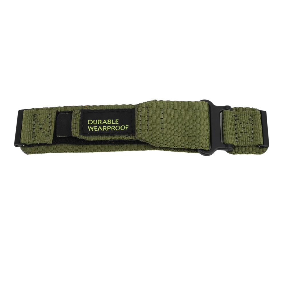 24Mm Od Nylon Watch Strap For Spartan Hr Baro & D5i (17-22Cm) Green 4391386607102