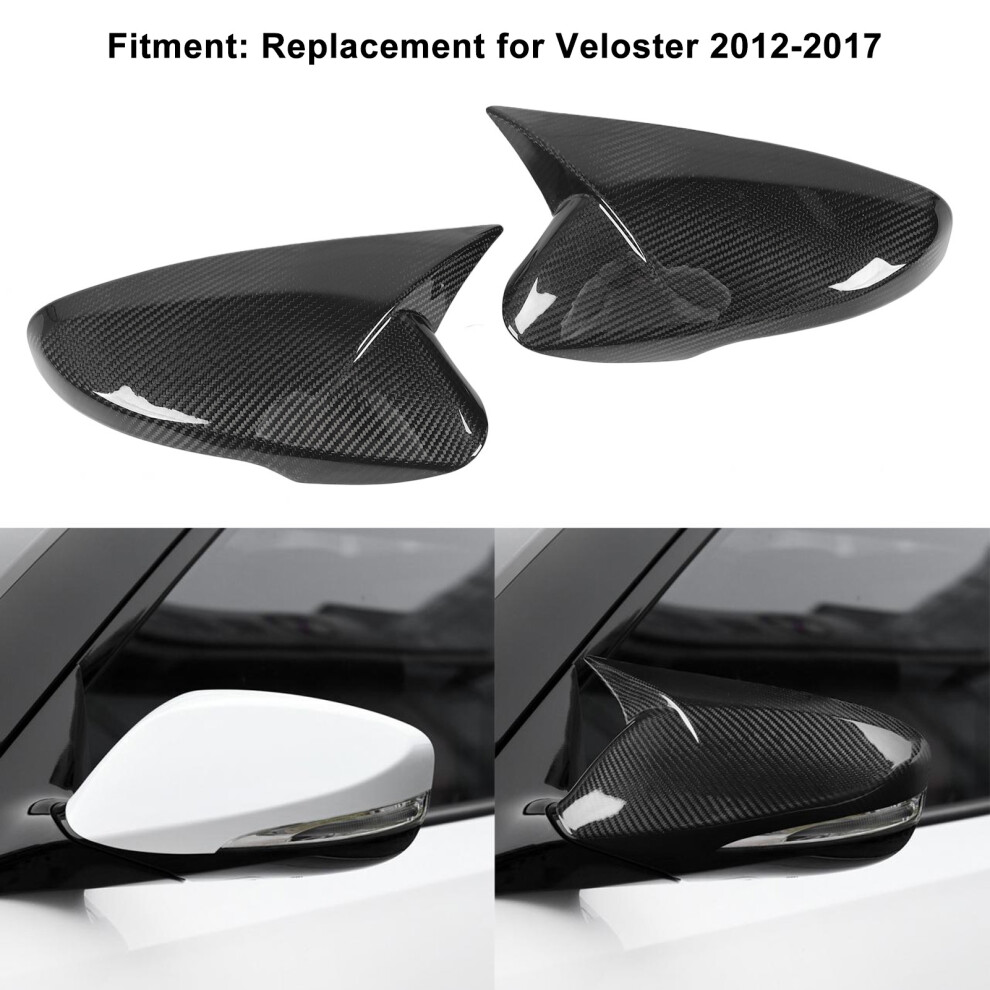 Dry Carbon Fibre Mirror Covers For Veloster 2012 7790334360002