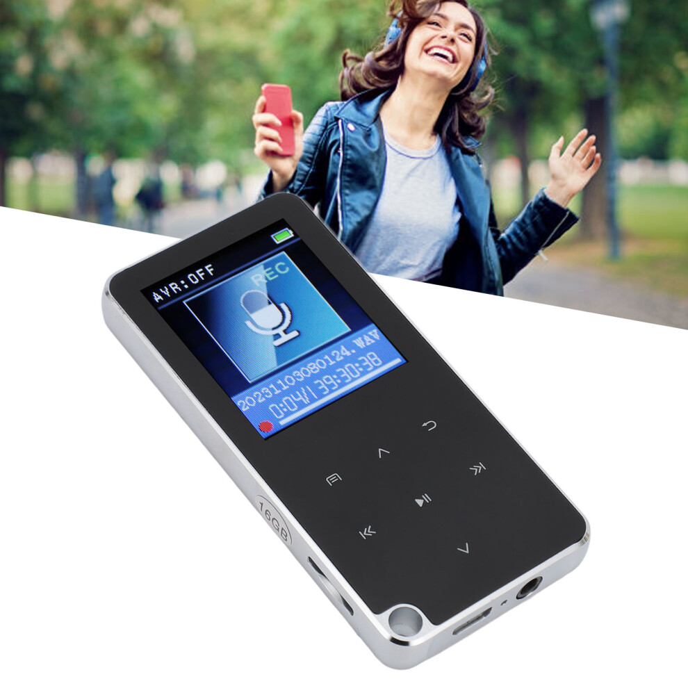 Hifi Bluetooth Mp3 Player 128Gb Support Built-In Hd Speaker Portable 16Gb 8711386608743