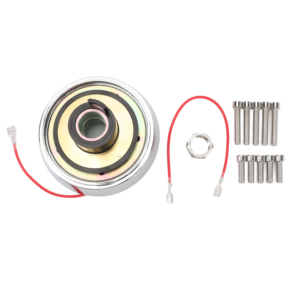 Aftermarket Steering Wheel Compatibility Hub Adapter, Billet Aluminum Body Direct Bolt On Installation With Durable Construction And Universal Fitment 9071309296525