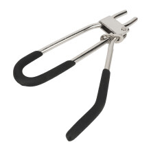 Steel Brake Hose Pinch Clamp 12mm Opening Rounded Jaw Edges Multipurpose