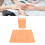 Orange Disposable 125 Pcs Nail Table Mat Soft Waterproof Foldable Nail Tip Pad 15