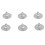 925 Silver Earring Backs 3 Pairs Secure Locking for Sensitive Skin 5