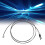 2PCS Fiber Optic Sensor Flat Thin Reflection Cable 0‑270mm Detection TP-47R 16