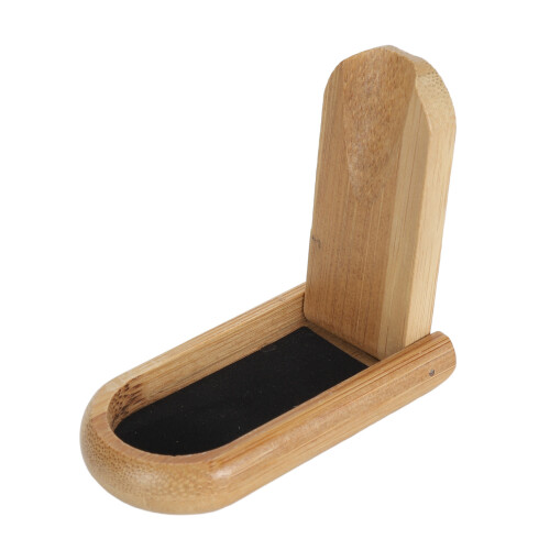 Foldable Beech Wood Pipe Holder - Portable, Small, Household Display 2
