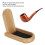 Foldable Beech Wood Pipe Holder - Portable, Small, Household Display 5