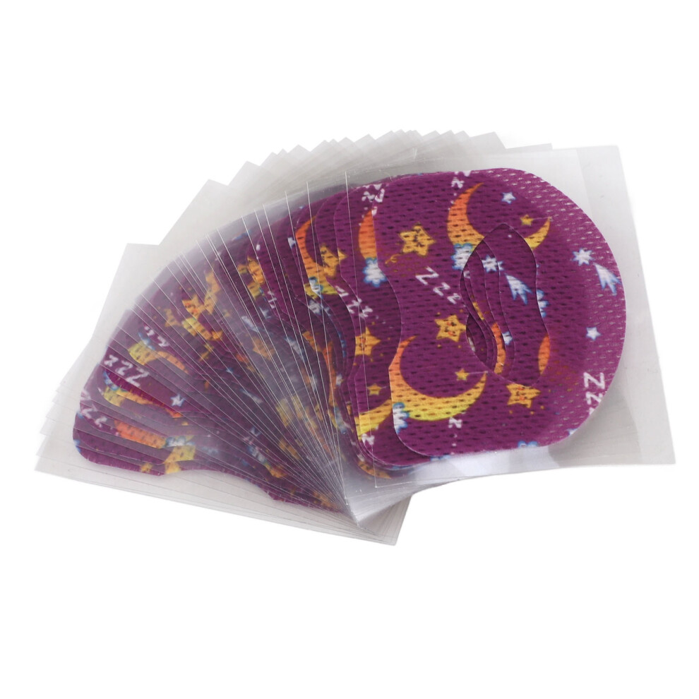 30pcs Sleep Mouth Strip Lip Shaped Improve Nose Breathing Painless Self Adhesive