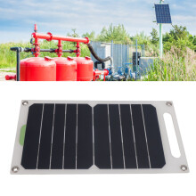 10W Monocrystalline Waterproof Solar Panel for Outdoor Camping and Hiking