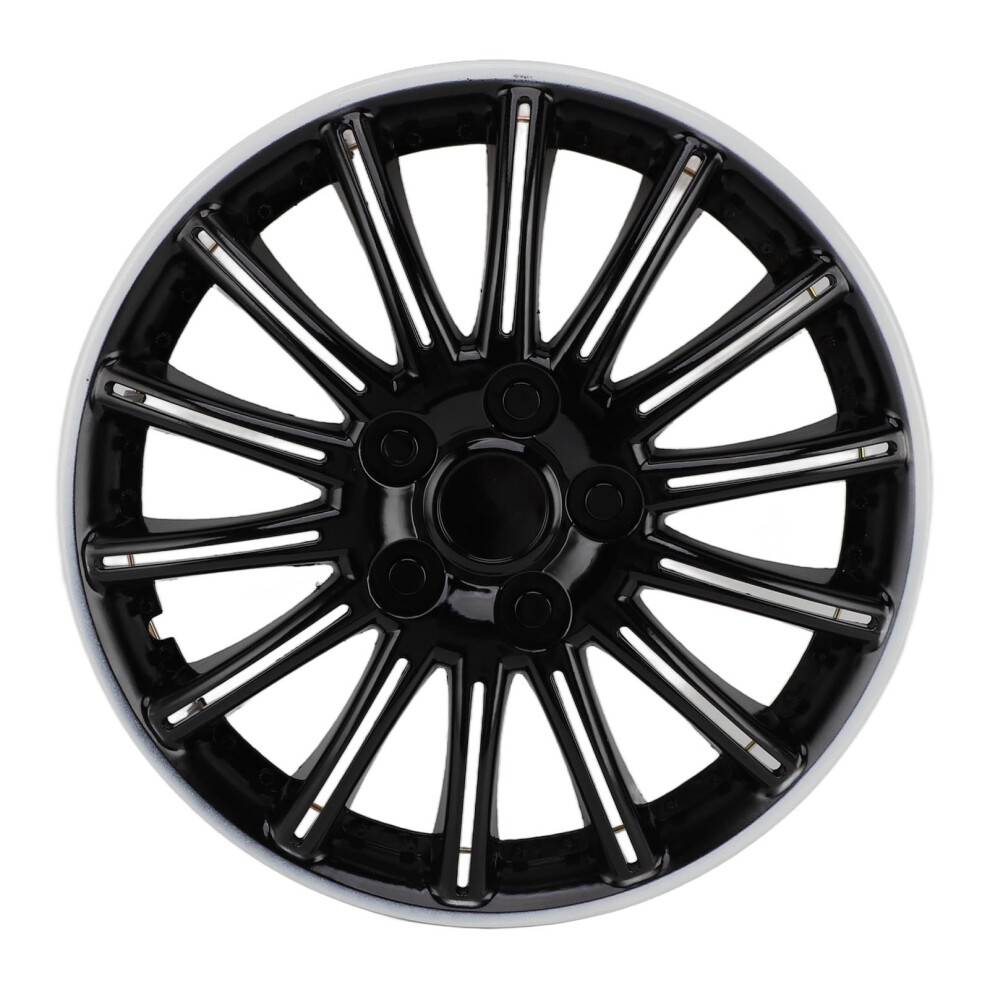 13 Inch Rim Protectors 4Pcs Black/White 7055741525148
