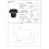 2 Lentes M12 5MP 1.8MM para Câmera de Segurança IP HD CFTV F2.0 1/2.5 Polegadas com Amplo Ângulo de Visão de 180 8