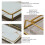 Model: Iron-Glass Vanity Tray, Size S, White 6