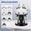 Lampelc Headset Charging Dock, VR Display Stand for Quest 3 4