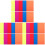 Papiers Fluorescent Multicolores Pour Fête 1