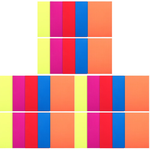 Papiers Fluorescent Multicolores Pour Fête
