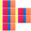 Papiers Fluorescent Multicolores Pour Fête 7