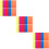 Papiers Fluorescent Multicolores Pour Fête 9