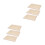 6Pièces Support À Dessin Bois Beige Durable Surface Lisse 7