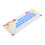2Pièces Couverture Silicone Clavier Antidérapante Pour Pièce Portable 2