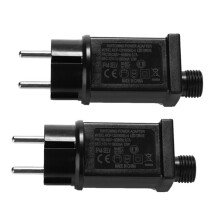 2X Netzteil 12V 12W Immer Helles / Blinkendes Laufwerk Power LED Antrieb Wasserdichtes IP44 Netzteil Adapter
