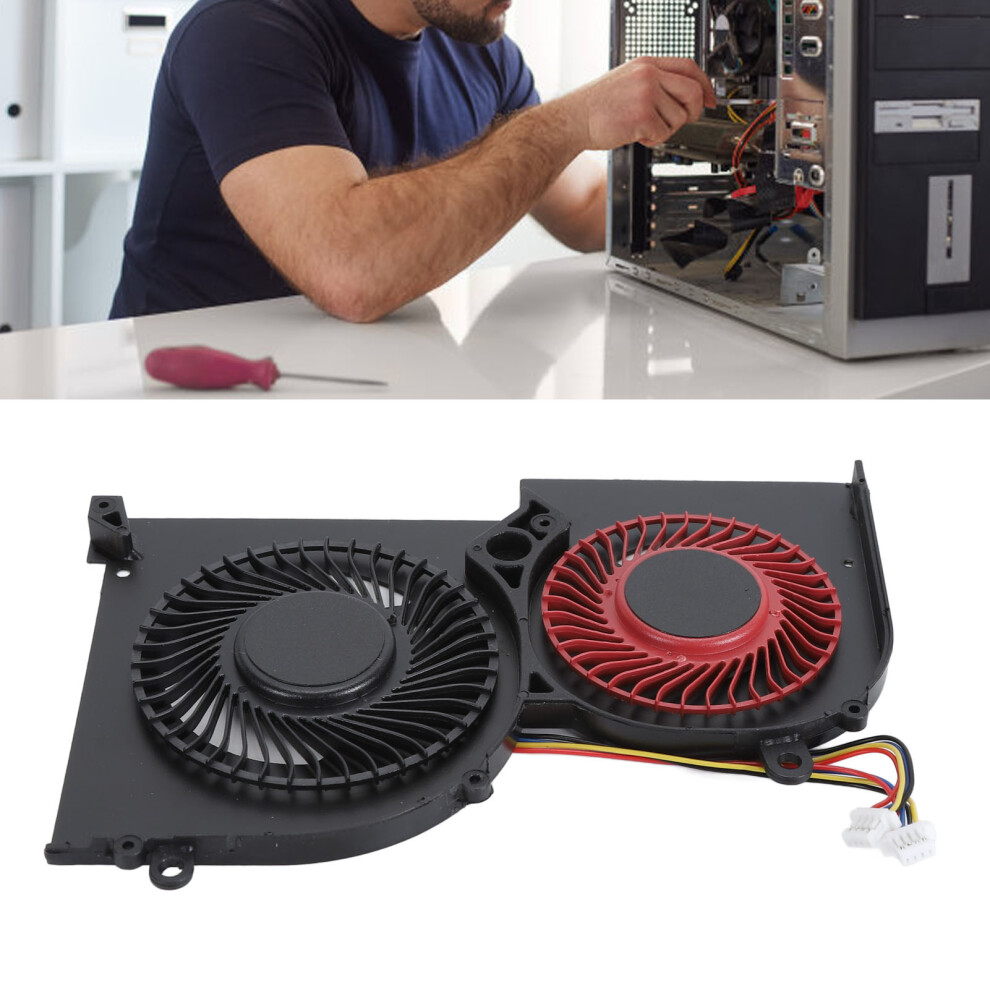 Laptop Cooling Fan For Msi Gs65 Vr P65 Ms 16Q4 16Q5 4-Pin Low Noise Cooling Fan 6931386622385