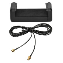 3Meter Fi Extension Cable RP SMA Antenna Connectors & Universal Smartphone Holder Monopod Tripod Adapter