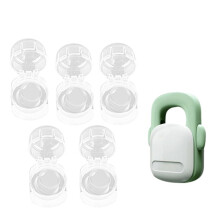 Stove Knob Safety Covers for Child (5 + 1 Pack), Universal Size Stove Covers with Adhesive for Kids and Pets