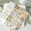 Vintage Leaf Sticker Pack 20 Sheets 130g 8