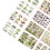 Vintage Leaf Sticker Pack 20 Sheets 130g 5
