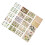 Vintage Leaf Sticker Pack 20 Sheets 130g 13