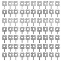 100Pcs U-Shaped 4S Nickel Sheet Spot Accessories for 18650 Battery Pack Welding Tools Nickel Strip Connector