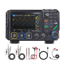 Oscilloscope Numérique 2D15P : Multimètre Numérique 3 en 1, Générateur de Signaux, Sélection Automatique de la Gamme pour la Tension et le