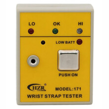 HZR Testeur de Bracelet Antistatique , Compteur ESD, Bracelet Antistatique, Moniteur de Mise à la Terre