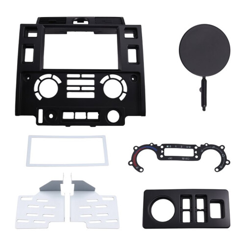 Kit de Painel Estéreo Double Din de 7 Polegadas para   2007-2016, Incluindo Moldura Do Console e Painel Frontal Do Rádio.