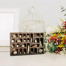 1:12 Miniatur-Schmuckregal, Miniatur-Kristallregal, Puppenhaus-Miniatur-Dekor, Miniatur-Druckerablage
