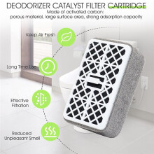 For THU6474-01 Deodorizer Replacement THU6072 /S550E /C5 /C2/ SW3074 SW3054T40/ SW3056T40 Bathroom Toilet Carbon Filter