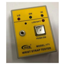HZR Testeur de Bracelet Antistatique , Compteur ESD, Bracelet Antistatique, Moniteur de Mise à la Terre