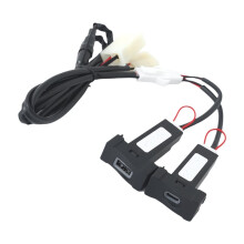 Auto Quick Car Charge Dual QC3.0 USB Charger Type C PD Phone Interface Socket Adapter for Daily Accessories