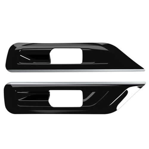 Car Front Inner Door Handle Panel Trim Inner Handle Bowl Trim Frame for  Move 2025 2026 Glossy Black