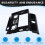 Kit de Painel Estéreo Double Din de 9 Polegadas para   2007-2016, Incluindo Moldura Do Console e Painel Frontal Do Rádio. 3